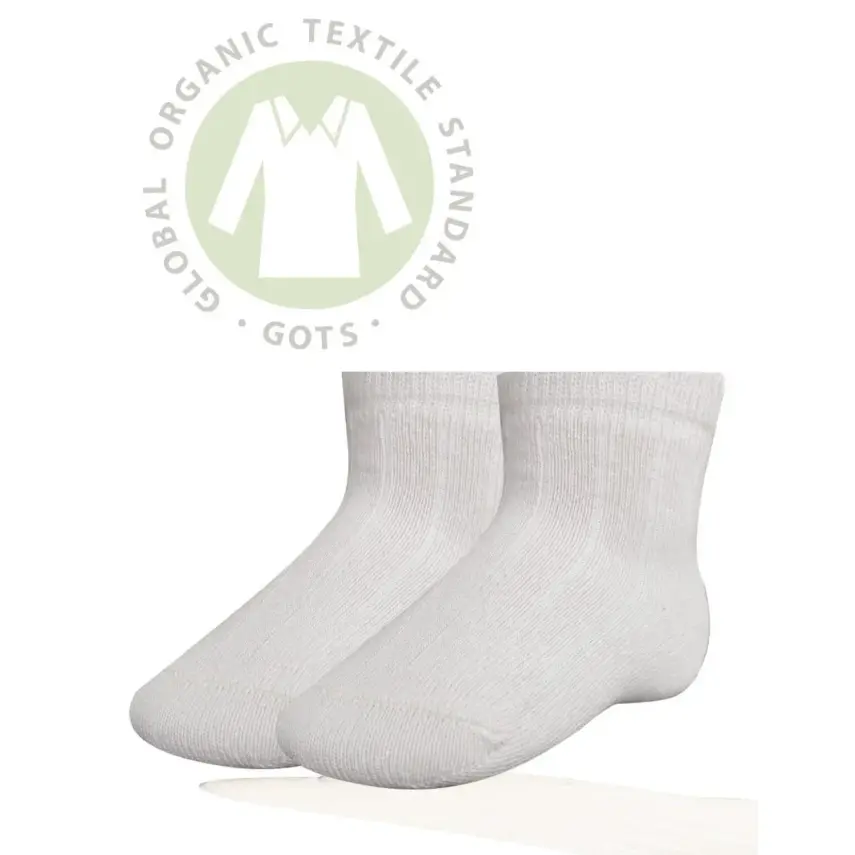 Bibaby Kız Organik Çorap Soket Simple Taş - 6