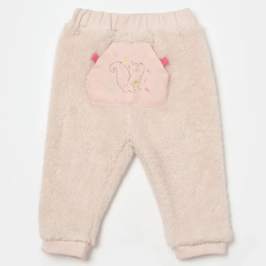 Bibaby Kız Pantolon Pretty Moments Pembe - Ekru - 1