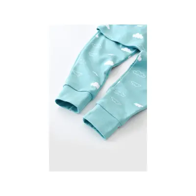 Bibaby Kız Pijama Takımı Cute Cloudy Mint - 4
