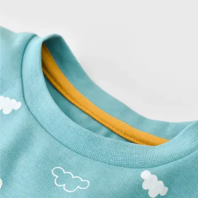 Bibaby Kız Pijama Takımı Cute Cloudy Mint - 7