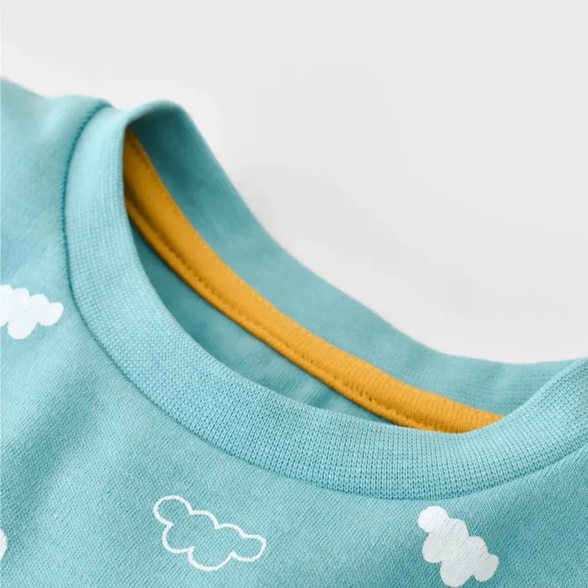 Bibaby Kız Pijama Takımı Cute Cloudy Mint - 7