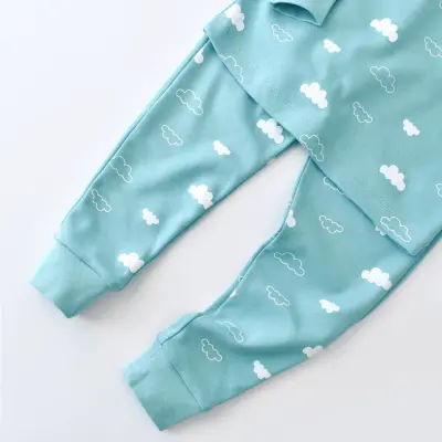 Bibaby Kız Pijama Takımı Cute Cloudy Mint - 9