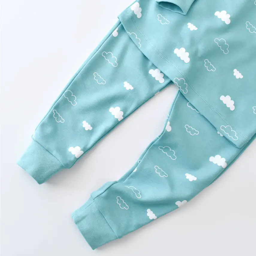 Bibaby Kız Pijama Takımı Cute Cloudy Mint - 9