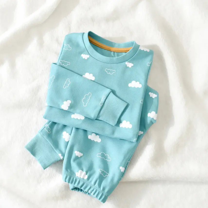 Bibaby Kız Pijama Takımı Cute Cloudy Mint - 8