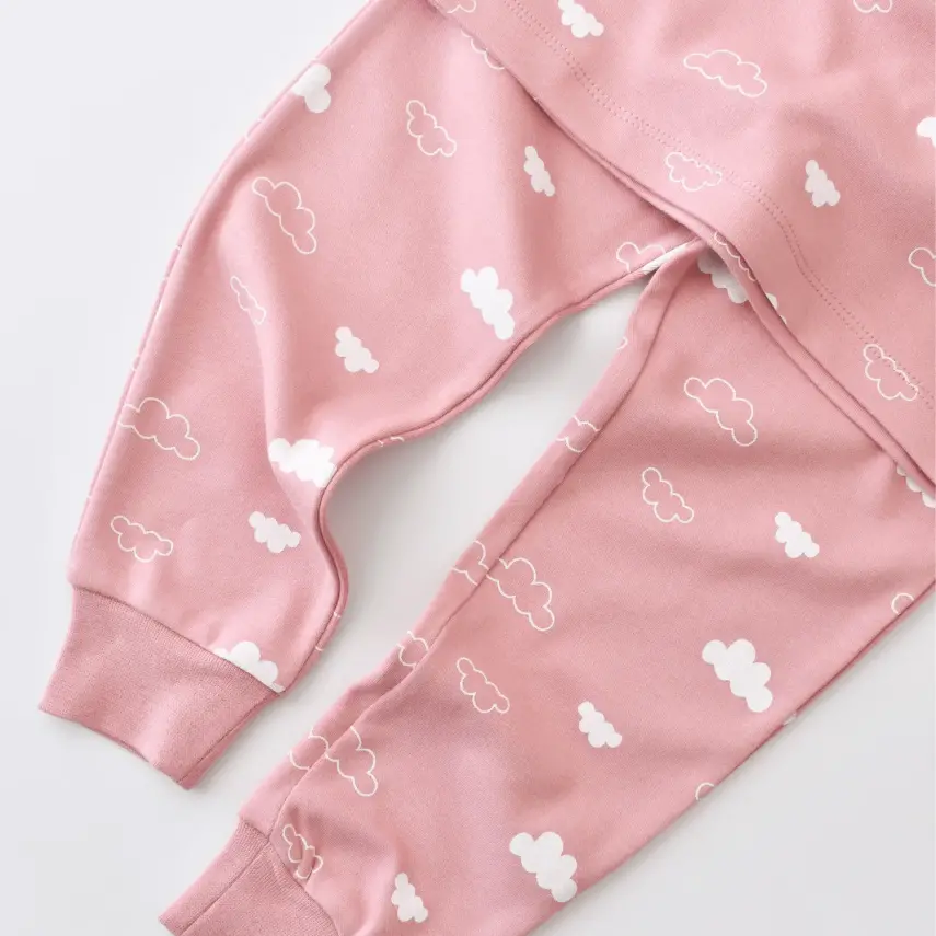 Bibaby Kız Pijama Takımı Cute Cloudy Pembe - 10
