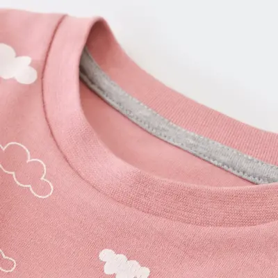 Bibaby Kız Pijama Takımı Cute Cloudy Pembe - 7