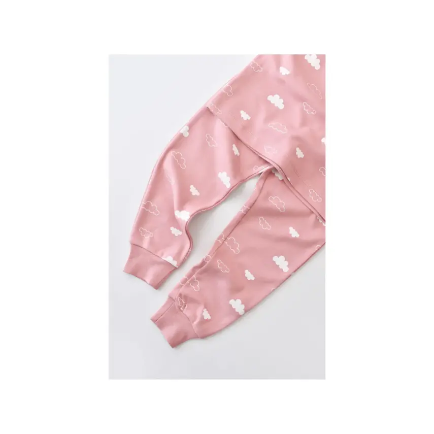 Bibaby Kız Pijama Takımı Cute Cloudy Pembe - 14