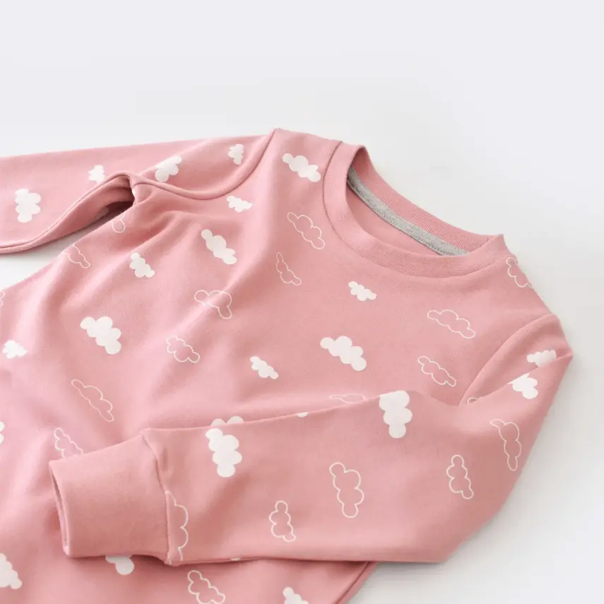 Bibaby Kız Pijama Takımı Cute Cloudy Pembe - 15