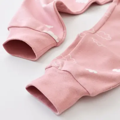 Bibaby Kız Pijama Takımı Cute Cloudy Pembe - 11