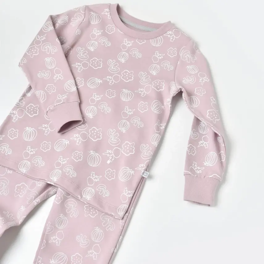 Bibaby Kız Pijama Takımı Winter Is Good Lilac Breeze - 10