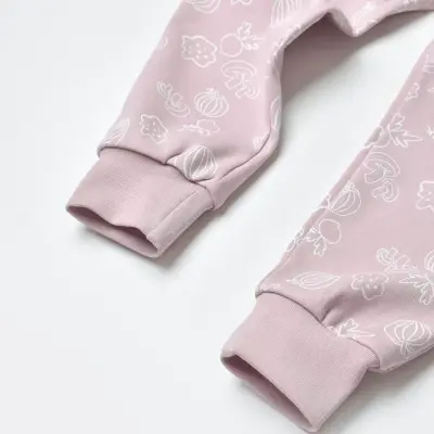 Bibaby Kız Pijama Takımı Winter Is Good Lilac Breeze - 7