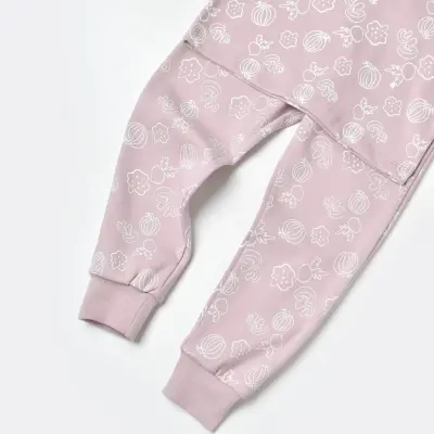 Bibaby Kız Pijama Takımı Winter Is Good Lilac Breeze - 2