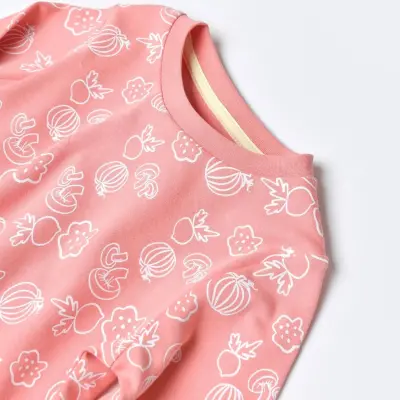 Bibaby Kız Pijama Takımı Winter Is Good Shell Pink - 5