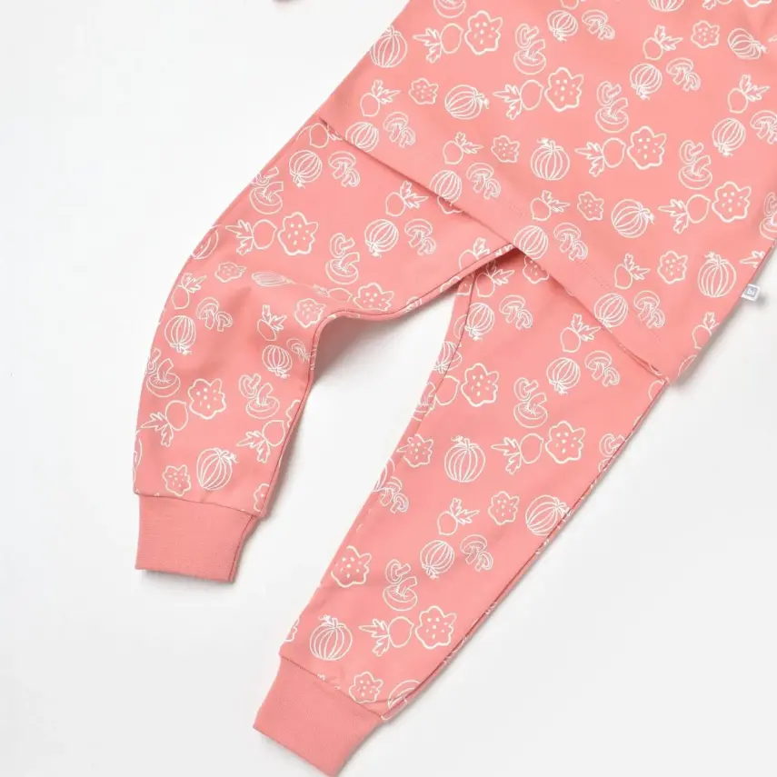 Bibaby Kız Pijama Takımı Winter Is Good Shell Pink - 3