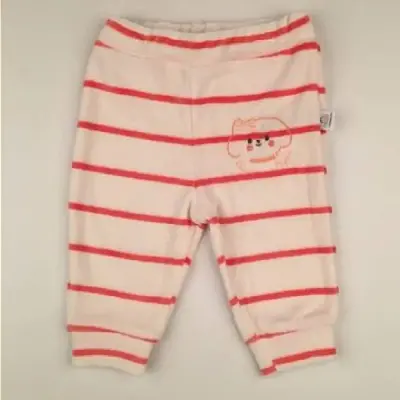 Bibaby Kız Tek Alt Kadife Bimini Kedili Mercan Çizgili 