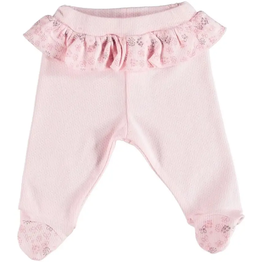 Bibaby Kız Tek Alt Patikli Pink Clover Pembe - 1