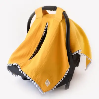 Bibaby Müslin Puset Örtüsü Hardal