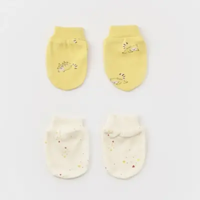 Bibaby Organik Eldiven 2li Baby Racoon Lemon Grass Vanilla Ice