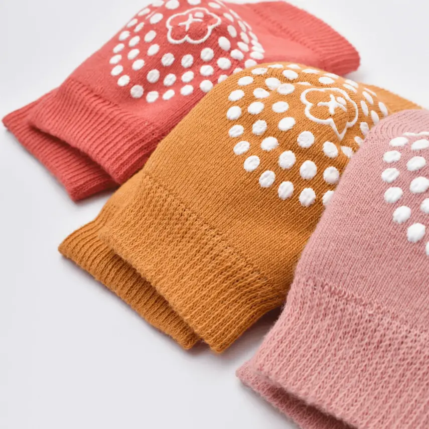 Bibaby Organik Emekleme Dizliği Colors Pudra - 5