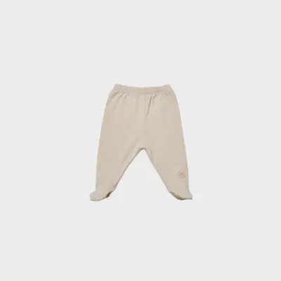 Bibaby Organik Kız Bebek 3lü Takım  Sweet Lady Baby Açık Bej - 8