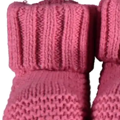 Bibaby Organik Patik Colors Triko Pembe - 2