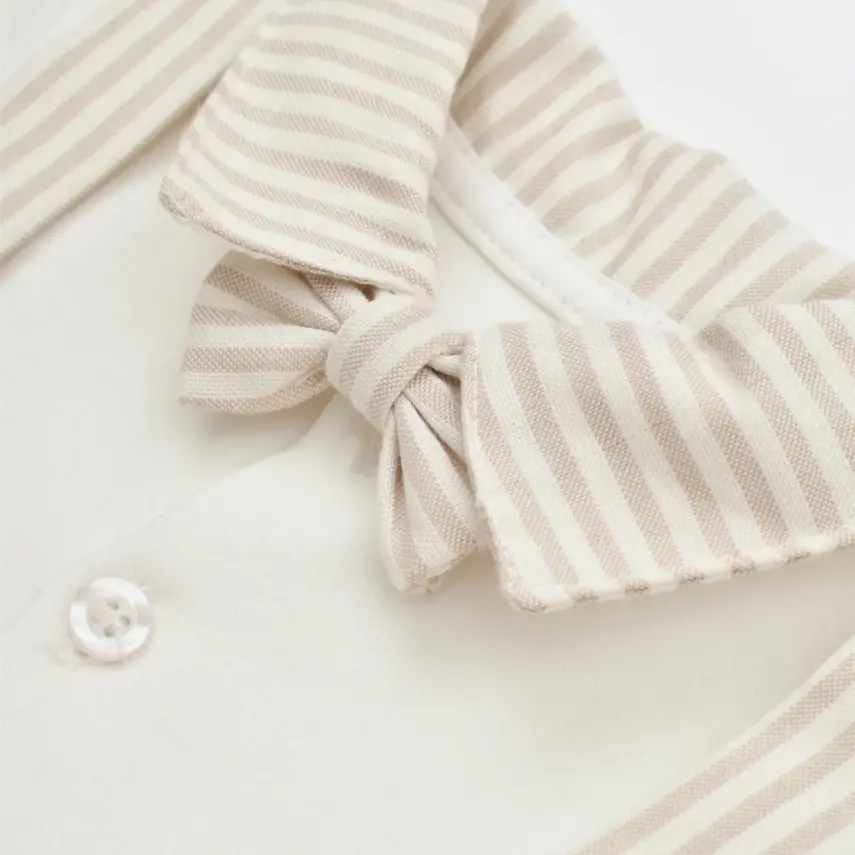 Bibaby Salopet Şortlu Royal Kasketli Bej - 7