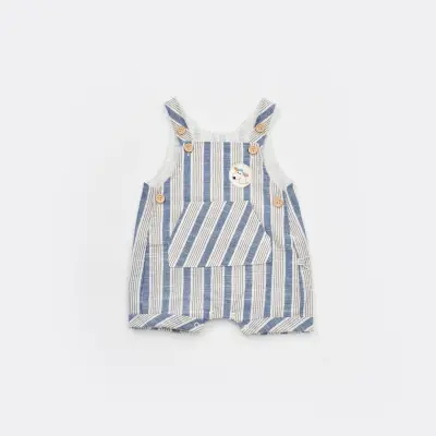 Bibaby Salopet Tulum Stripe Sytle Lacivert - Bej - 8