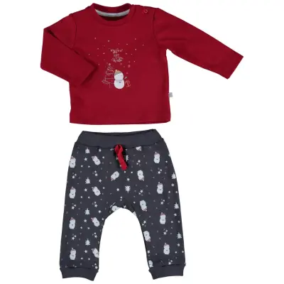 Bibaby Unisex 2li Takım Hello New Year Antrasit