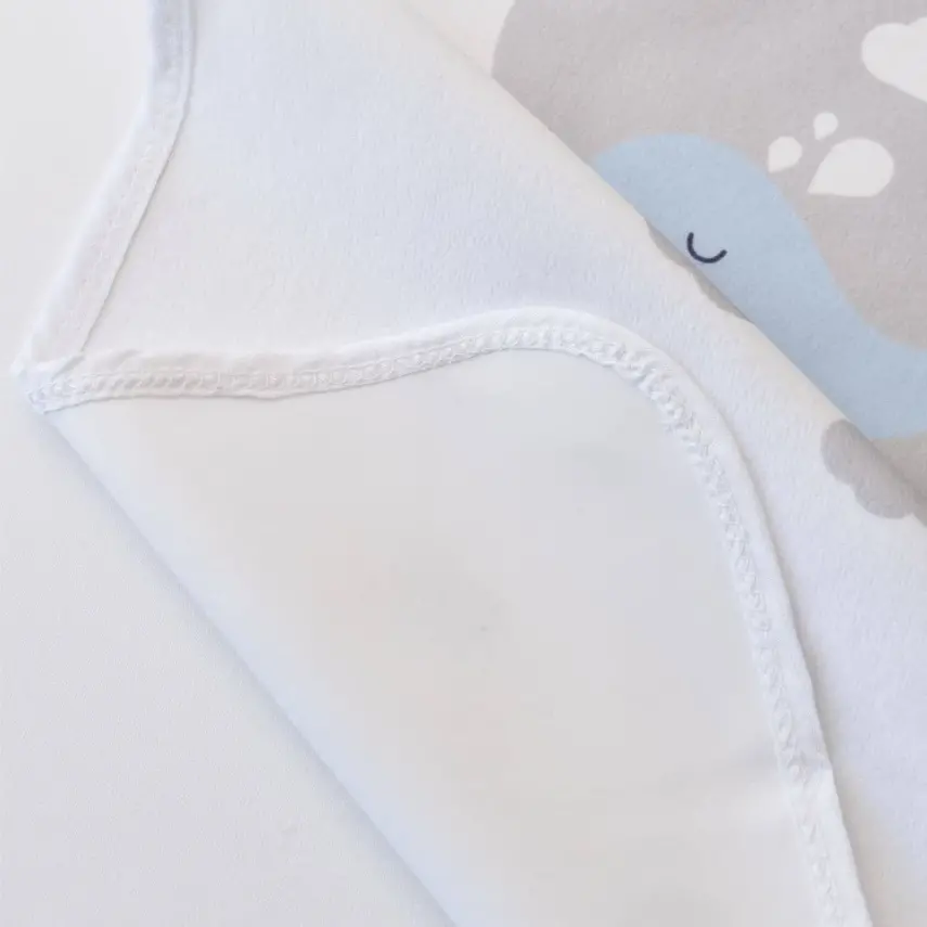 Bibaby Unisex Alt Açma Muşamba My Ocean Family Ekru - 5