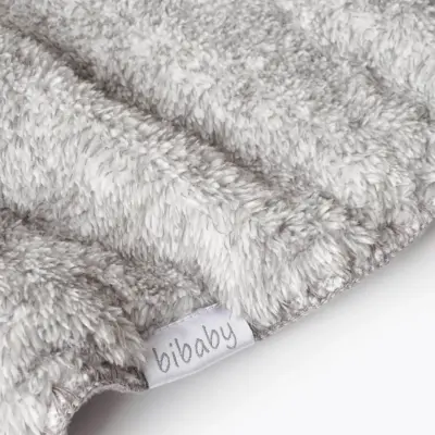 Bibaby Unisex Battaniye Basic Forest Gri - 5