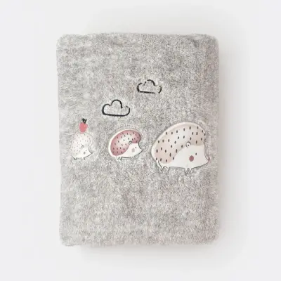 Bibaby Unisex Battaniye Basic Forest Gri