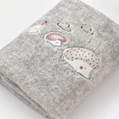 Bibaby Unisex Battaniye Basic Forest Gri - 2