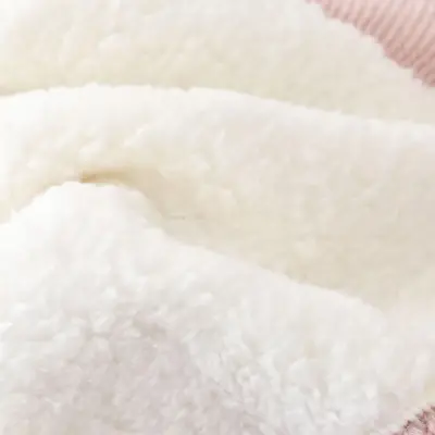 Bibaby Unisex Battaniye Hasır Triko Pembe - 5