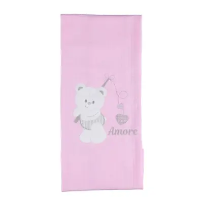 Bibaby Unisex Battaniye Kapitone Bimini In Love Happy Koyu Pembe