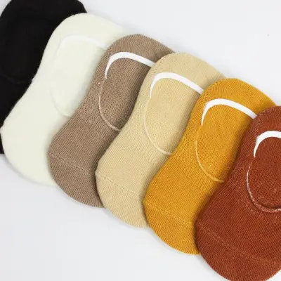 Bibaby Unisex Çorap Babet Silikonlu Bistyle 6lı Toprak - 4