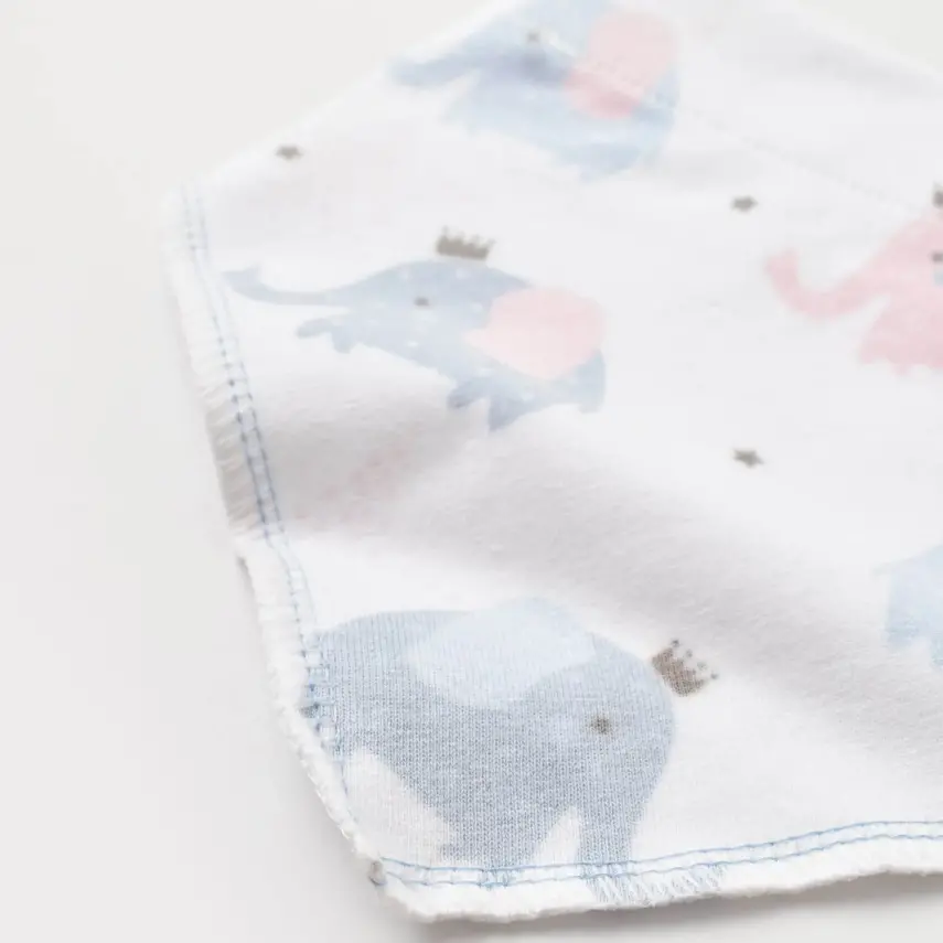 Bibaby Unisex Fular Önlük Bimini New Cute Elephant Girl - 2