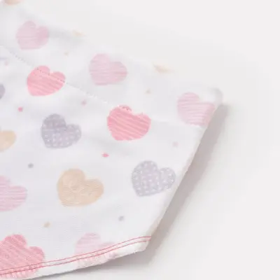 Bibaby Unisex Fular Önlük Bimini New Cute Kalp - 2