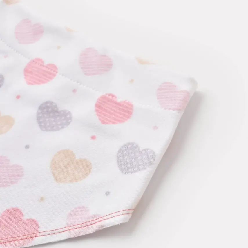 Bibaby Unisex Fular Önlük Bimini New Cute Kalp - 2