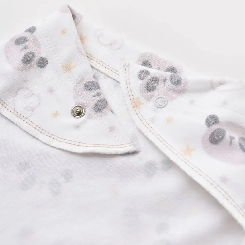 Bibaby Unisex Fular Önlük Bimini New Cute Panda Boy - 3
