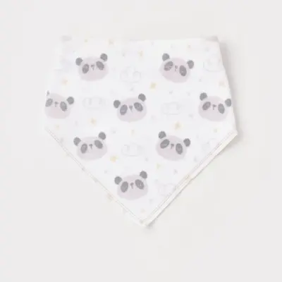 Bibaby Unisex Fular Önlük Bimini New Cute Panda Boy