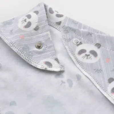 Bibaby Unisex Fular Önlük Bimini New Cute Panda Girl - 2