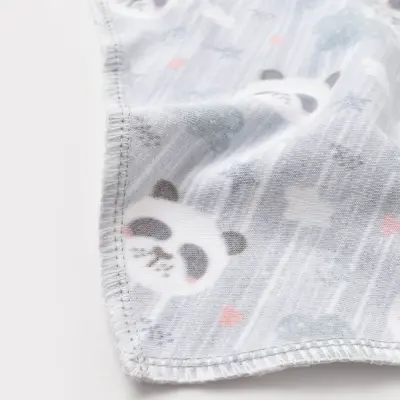 Bibaby Unisex Fular Önlük Bimini New Cute Panda Girl - 3