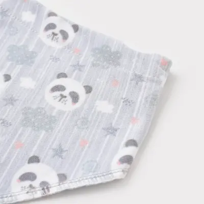 Bibaby Unisex Fular Önlük Bimini New Cute Panda Girl - 5