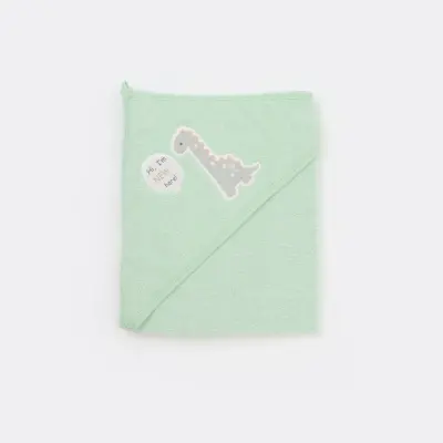 Bibaby Unisex Havlu Little Dino Yeşil