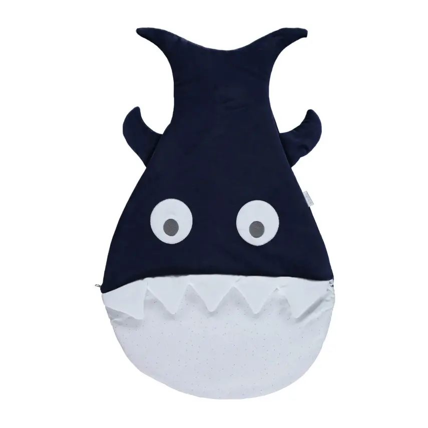 Bibaby Unisex Kundak Baby Shark Lacivert - 1