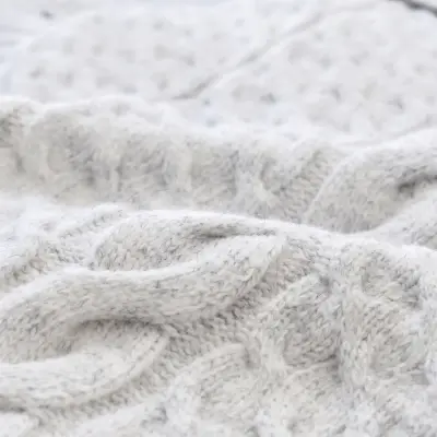 Bibaby Unisex Kundak Zincir Triko Gri - 4