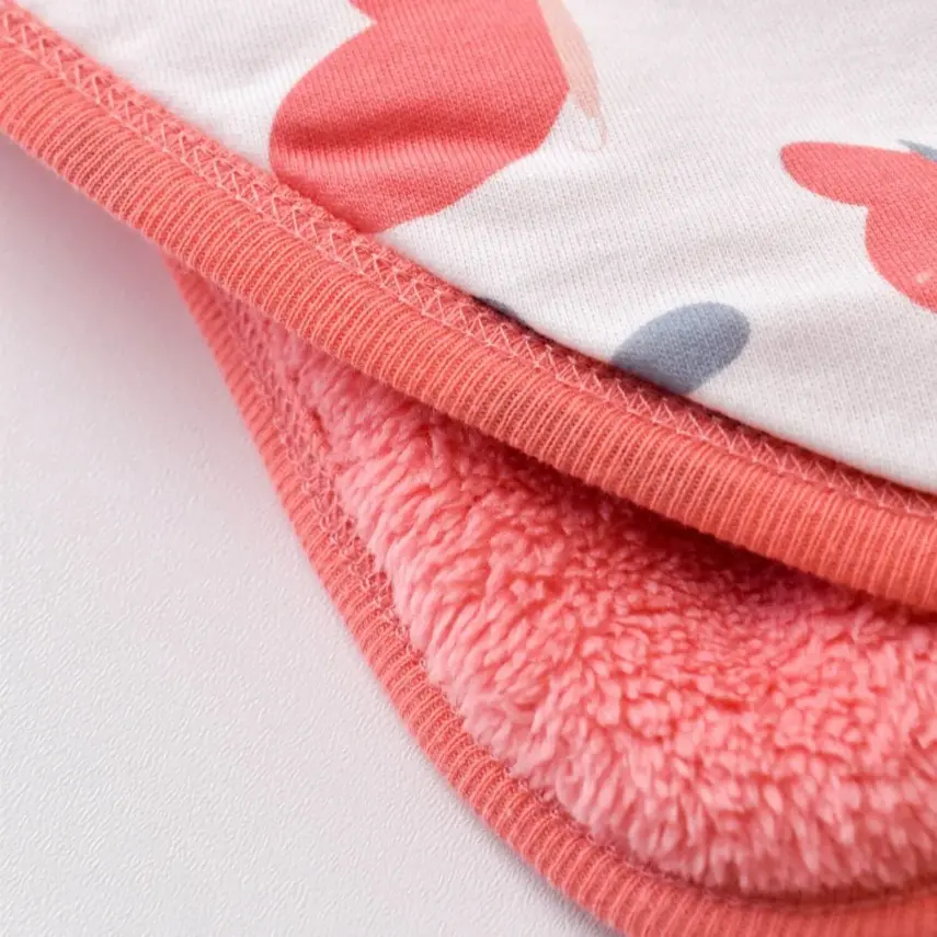 Bibaby Unisex Organik Bel Destekli Kundak Wild Flowers Coral - 6