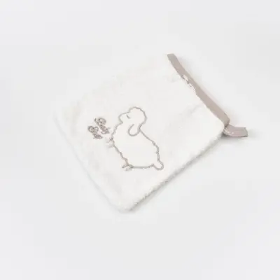 Bibaby Unisex Organik Bornoz Takımı Curly Sheep Bej - 8