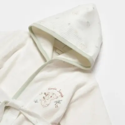 Bibaby Unisex Organik Bornoz Takımı Koala Jungle Mint - 2