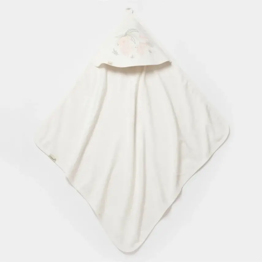 Bibaby Unisex Organik Bornoz Takımı Koala Jungle Pembe - 7